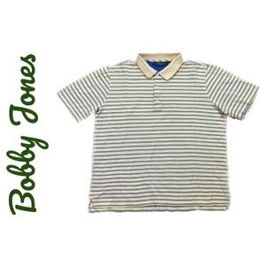 Bobby Jones Striped Polo Men’s Large